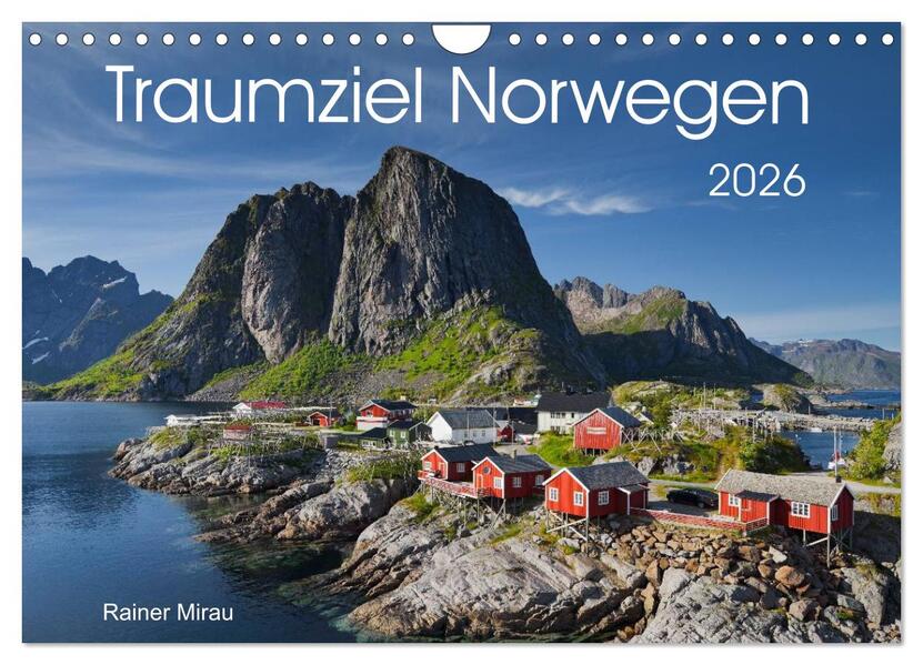Traumziel Norwegen 2026 (Wandkalender 2026 DIN A4 quer) CALVENDO Monatskalender