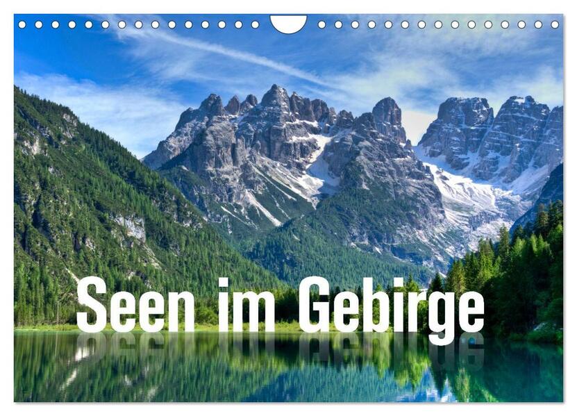 Seen im Gebirge (Wandkalender 2026 DIN A4 quer) CALVENDO Monatskalender