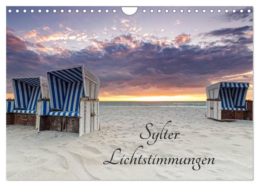 Sylter Lichtstimmungen (Wandkalender 2026 DIN A4 quer) CALVENDO Monatskalender