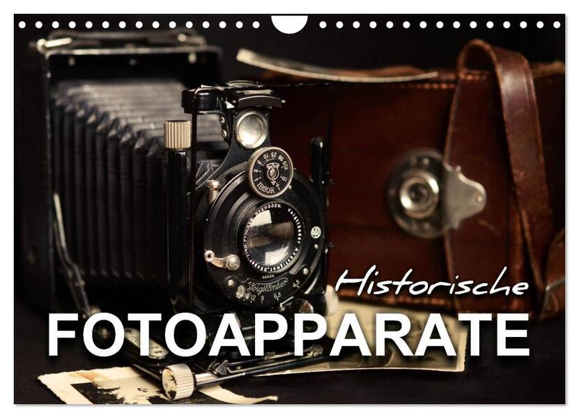 Historische Fotoapparate (Wandkalender 2026 DIN A4 quer) CALVENDO Monatskalender