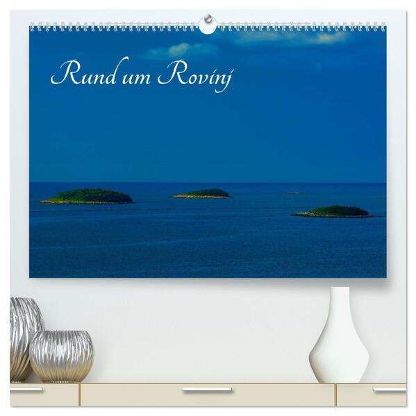 Rund um Rovinj (hochwertiger Premium Wandkalender 2026 DIN A2 quer) Kunstdruck in Hochglanz