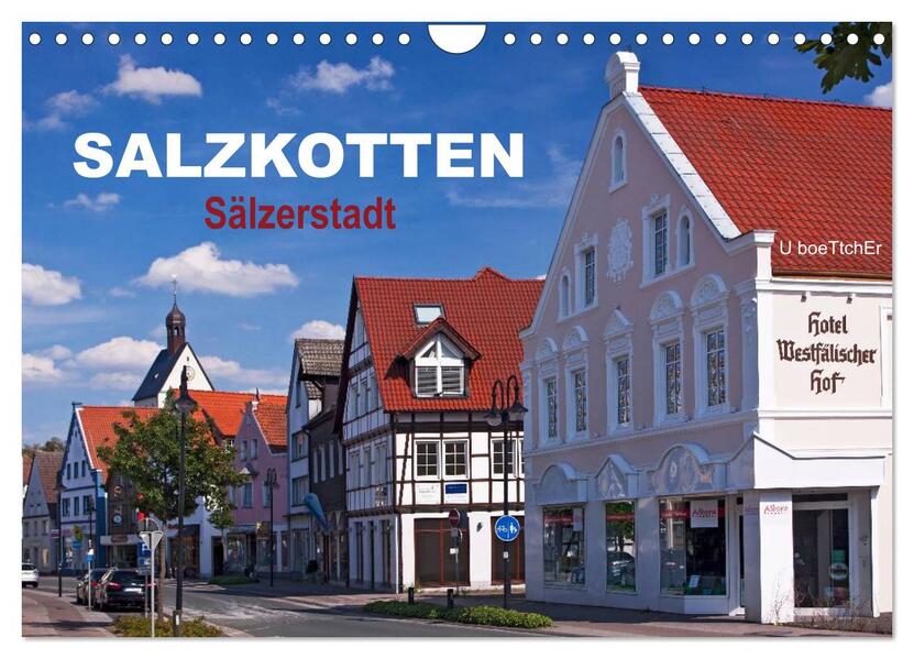 SALZKOTTEN - Sälzerstadt (Wandkalender 2026 DIN A4 quer) CALVENDO Monatskalender