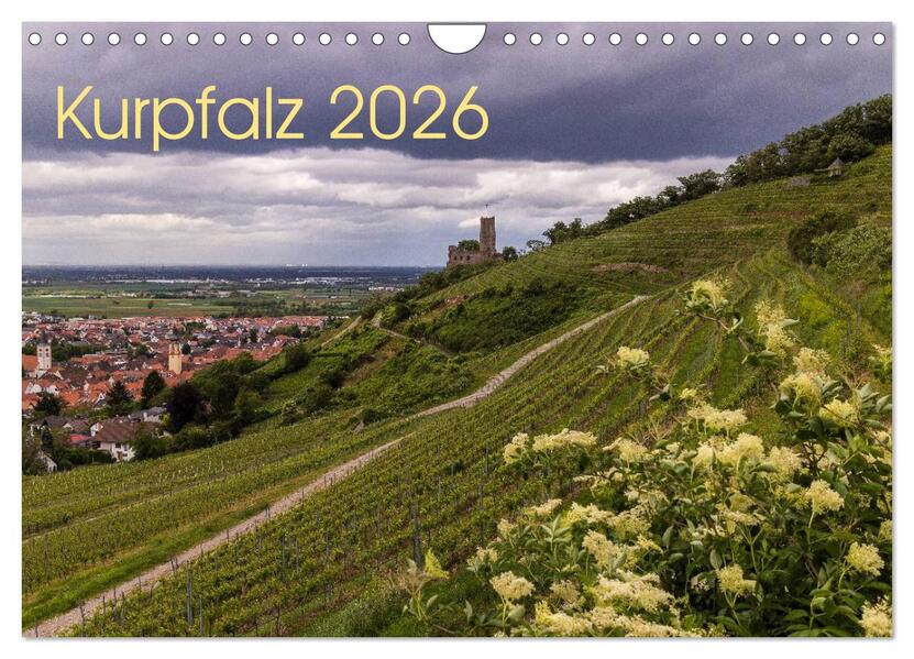 Kurpfalz 2026 (Wandkalender 2026 DIN A4 quer) CALVENDO Monatskalender