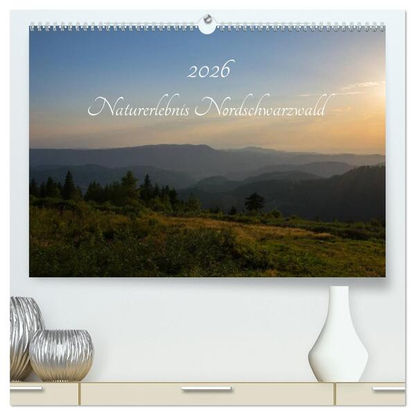 Naturerlebnis Nordschwarzwald (hochwertiger Premium Wandkalender 2026 DIN A2 quer) Kunstdruck in Hochglanz
