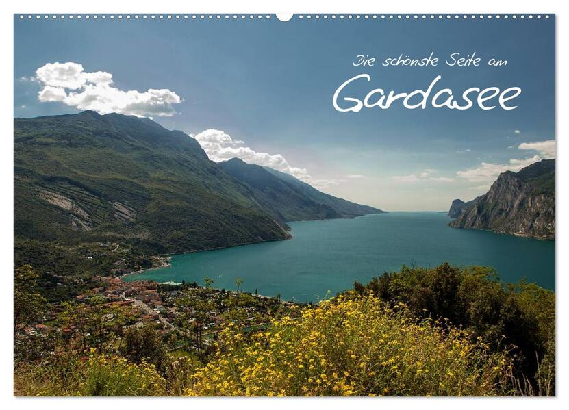 Die schönste Seite am Gardasee (Wandkalender 2026 DIN A2 quer) CALVENDO Monatskalender
