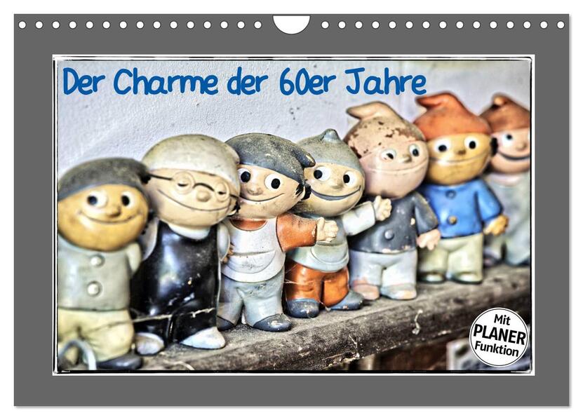 Der Charme der 60er Jahre (Wandkalender 2026 DIN A4 quer) CALVENDO Monatskalender