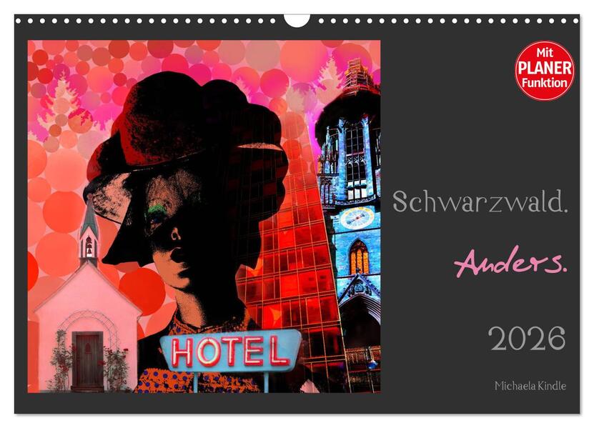 Schwarzwald. Anders. (Wandkalender 2026 DIN A3 quer) CALVENDO Monatskalender