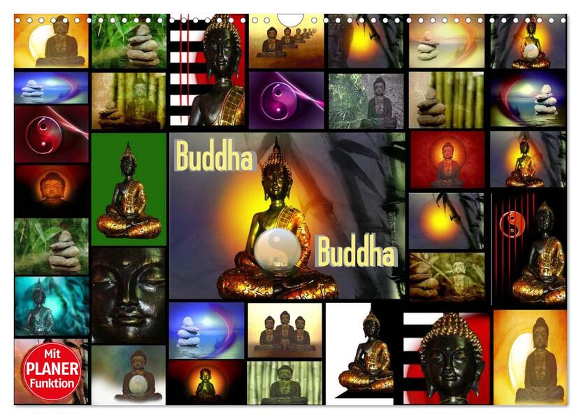 Buddha (Wandkalender 2026 DIN A3 quer) CALVENDO Monatskalender