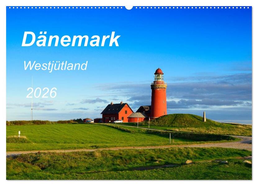 Dänemark Westjütland (Wandkalender 2026 DIN A2 quer) CALVENDO Monatskalender