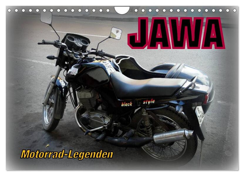 Motorrad-Legenden: JAWA (Wandkalender 2026 DIN A4 quer) CALVENDO Monatskalender