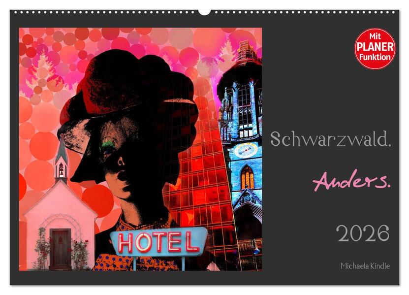 Schwarzwald. Anders. (Wandkalender 2026 DIN A2 quer) CALVENDO Monatskalender