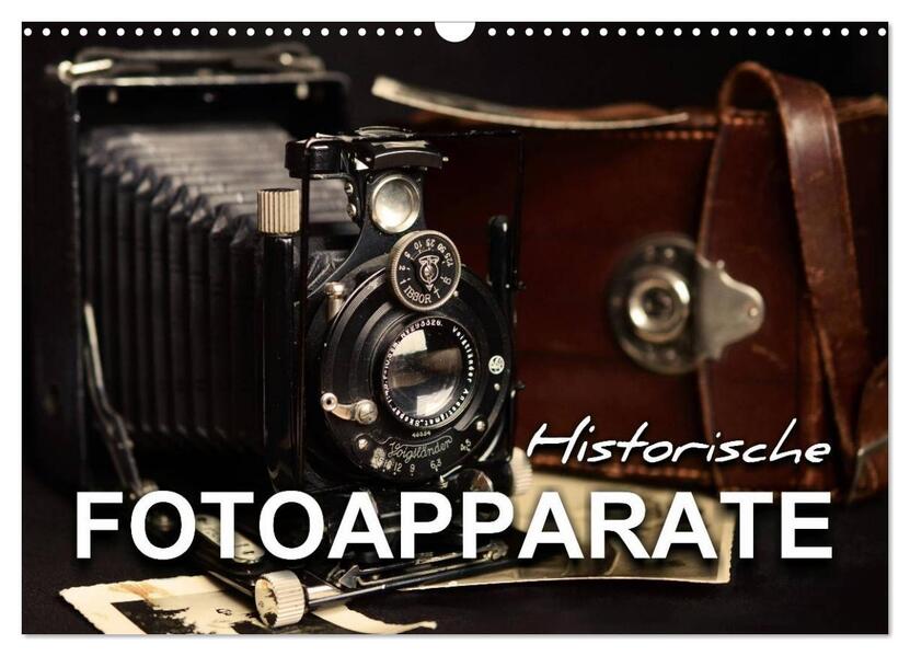 Historische Fotoapparate (Wandkalender 2026 DIN A3 quer) CALVENDO Monatskalender