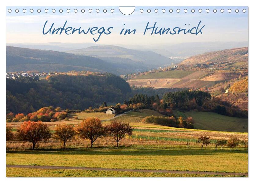 Unterwegs im Hunsrück (Wandkalender 2026 DIN A4 quer) CALVENDO Monatskalender