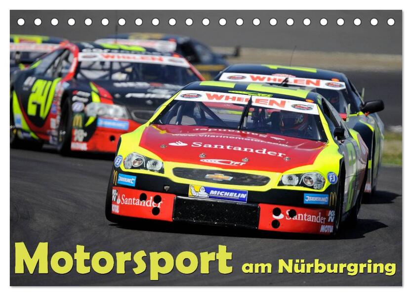 Motorsport am Nürburgring (Tischkalender 2026 DIN A5 quer) CALVENDO Monatskalender