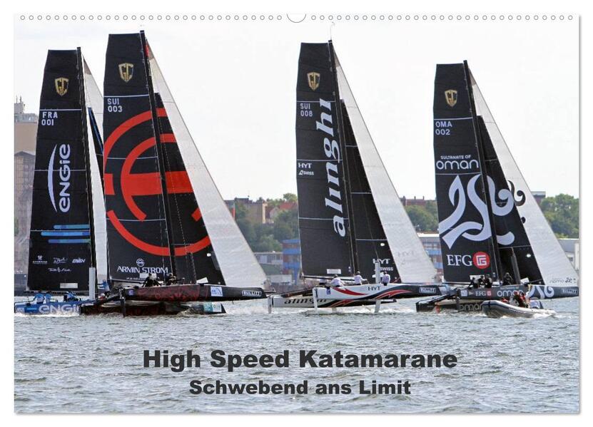 High Speed Katamarane - Schwebend ans Limit (Wandkalender 2026 DIN A2 quer) CALVENDO Monatskalender