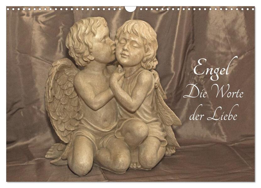Engel - Die Worte der Liebe (Wandkalender 2026 DIN A3 quer) CALVENDO Monatskalender