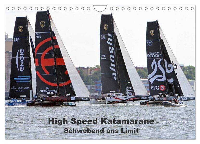 High Speed Katamarane - Schwebend ans Limit (Wandkalender 2026 DIN A4 quer) CALVENDO Monatskalender