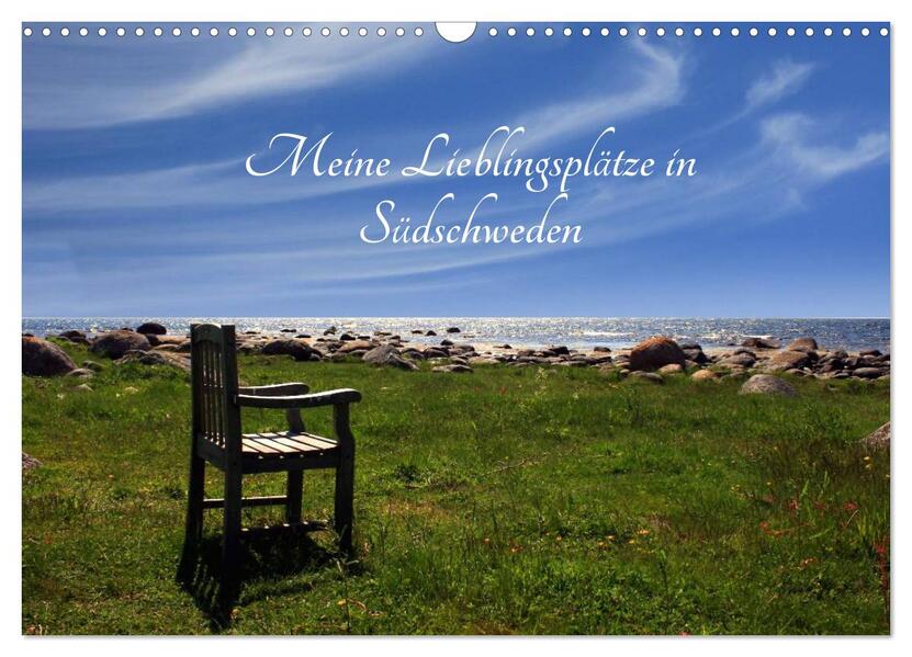 Meine Lieblingsplätze in Südschweden (Wandkalender 2026 DIN A3 quer) CALVENDO Monatskalender