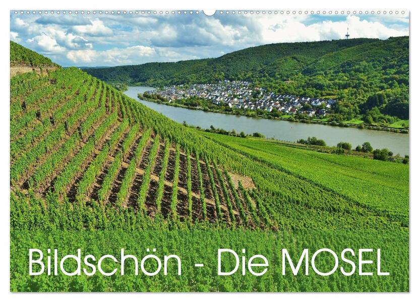 Bildschön - Die Mosel (Wandkalender 2026 DIN A2 quer) CALVENDO Monatskalender