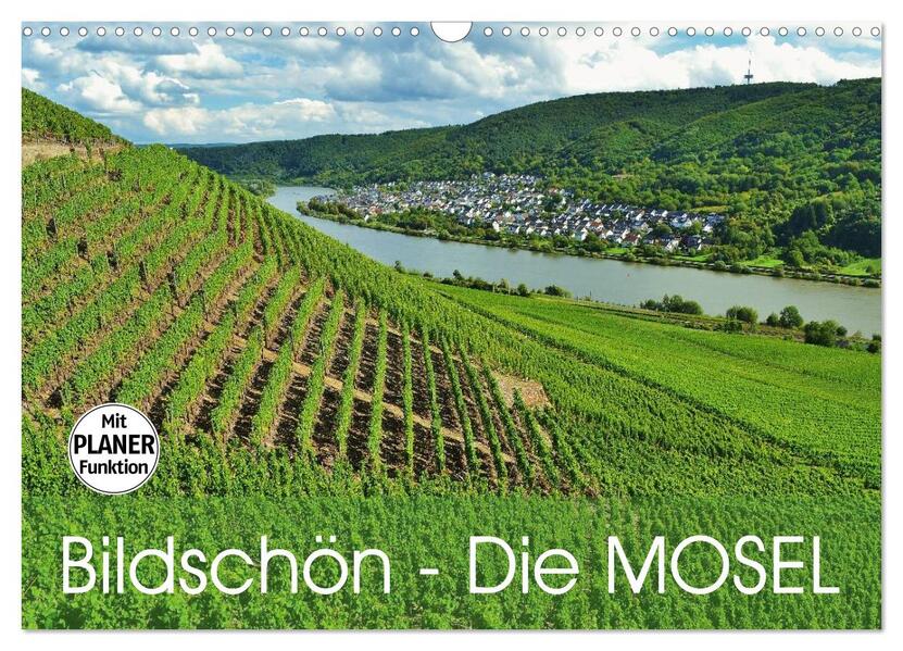 Bildschön - Die Mosel (Wandkalender 2026 DIN A3 quer) CALVENDO Monatskalender