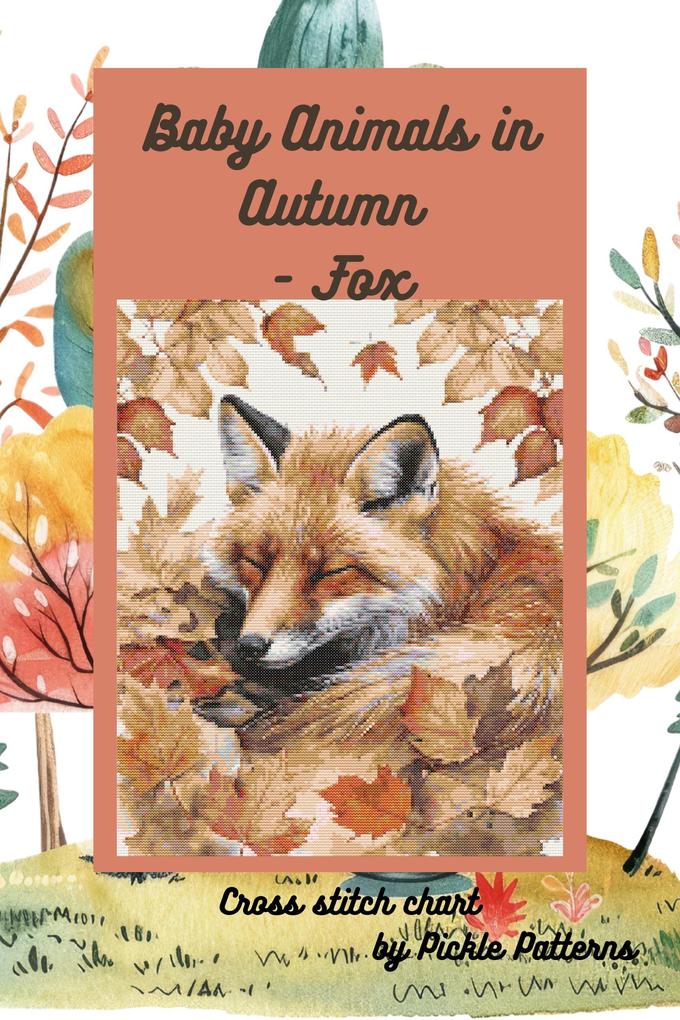 Baby Animals in Autumn - Fox (Woodland Babies)