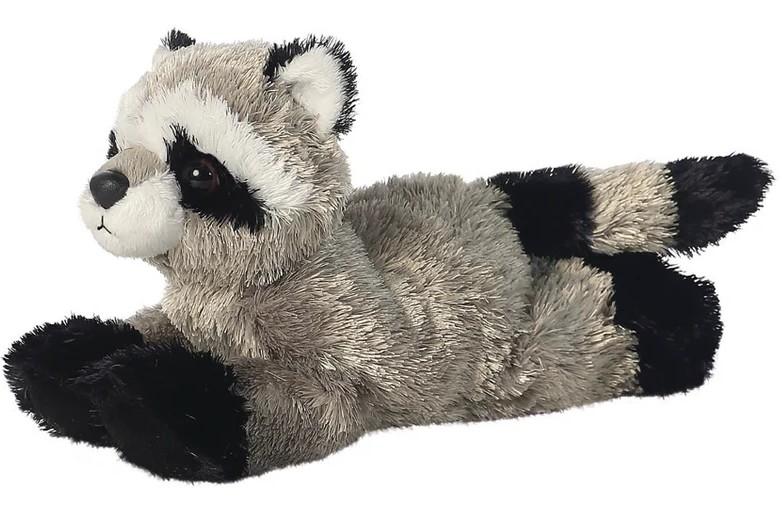 Aurora 31718 - Mini Flopsies Waschbär Rascal Plüschtier 20 cm