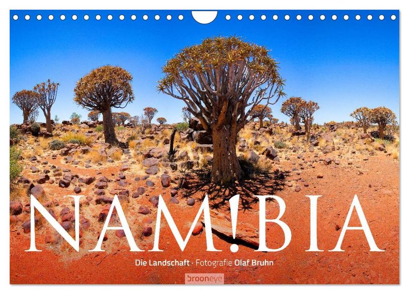 Namibia - Die Landschaft (Wandkalender 2026 DIN A4 quer) CALVENDO Monatskalender