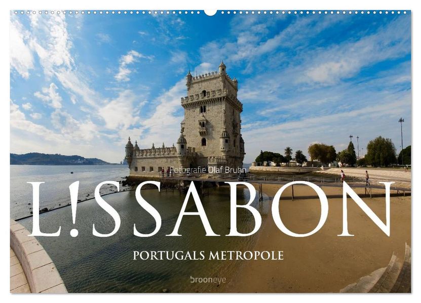 Lissabon - Portugals Metropole (Wandkalender 2026 DIN A2 quer) CALVENDO Monatskalender