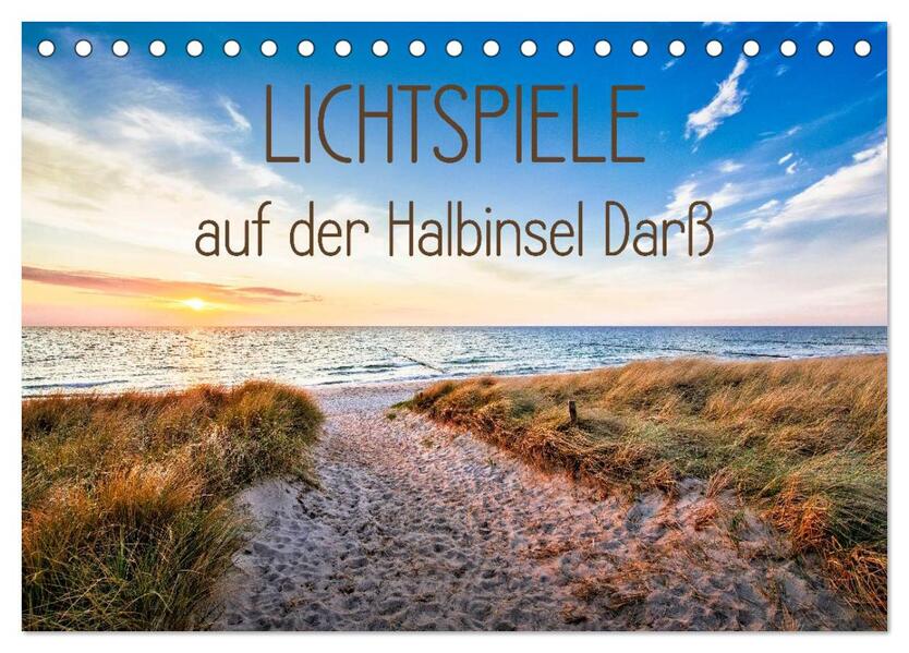 Lichtspiele auf der Halbinsel Darß (Tischkalender 2026 DIN A5 quer) CALVENDO Monatskalender