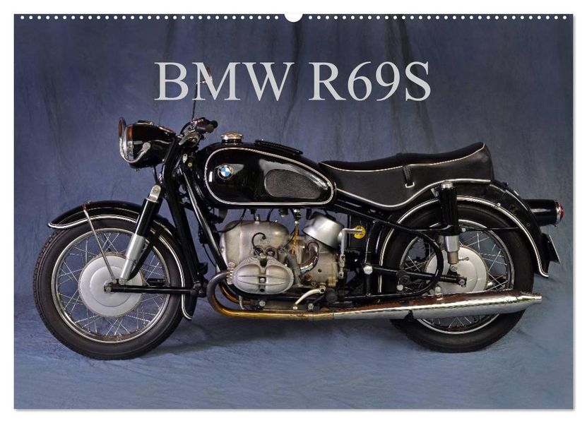 BMW R69S (Wandkalender 2026 DIN A2 quer) CALVENDO Monatskalender