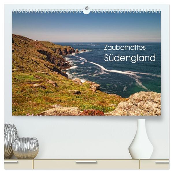 Zauberhaftes Südengland (hochwertiger Premium Wandkalender 2026 DIN A2 quer) Kunstdruck in Hochglanz