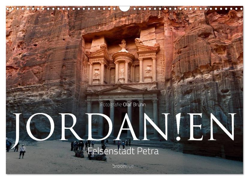 Jordanien - Felsenstadt Petra (Wandkalender 2026 DIN A3 quer) CALVENDO Monatskalender