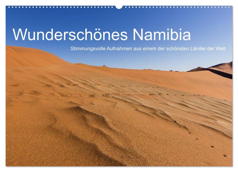 Wunderschönes Namibia (Wandkalender 2026 DIN A2 quer) CALVENDO Monatskalender
