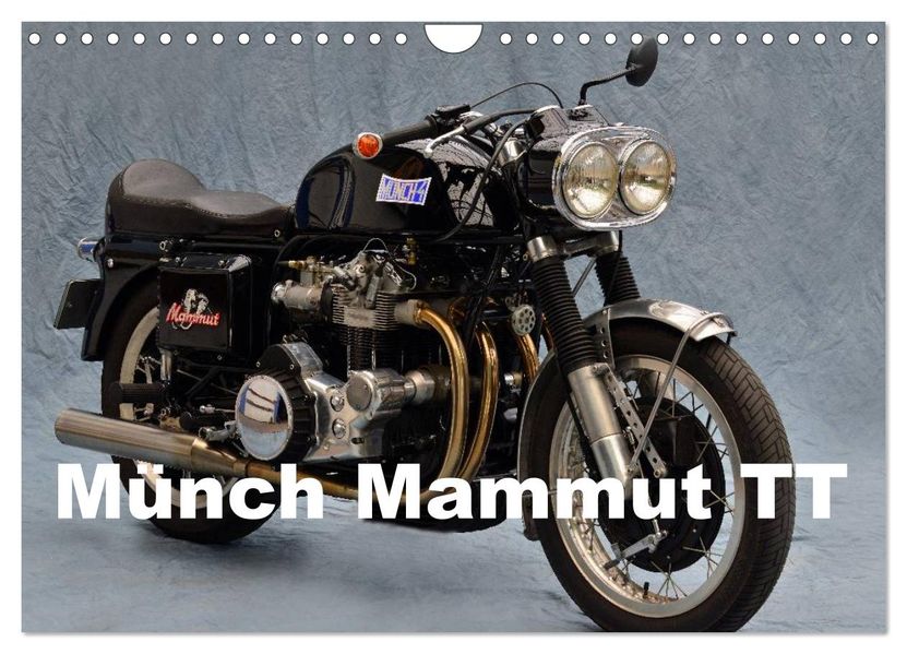 Münch Mammut TT (Wandkalender 2026 DIN A4 quer) CALVENDO Monatskalender