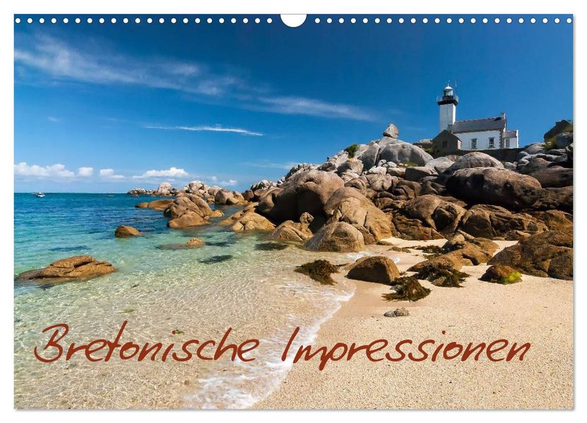 Bretonische Impressionen (Wandkalender 2026 DIN A3 quer) CALVENDO Monatskalender
