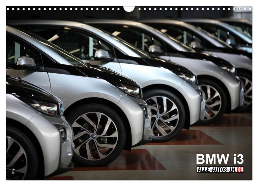 BMW i3 (Wandkalender 2026 DIN A3 quer) CALVENDO Monatskalender