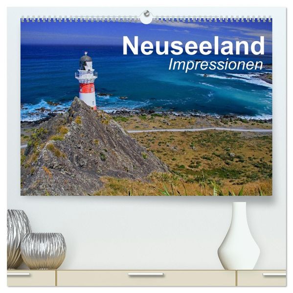 Neuseeland Impressionen (hochwertiger Premium Wandkalender 2026 DIN A2 quer) Kunstdruck in Hochglanz