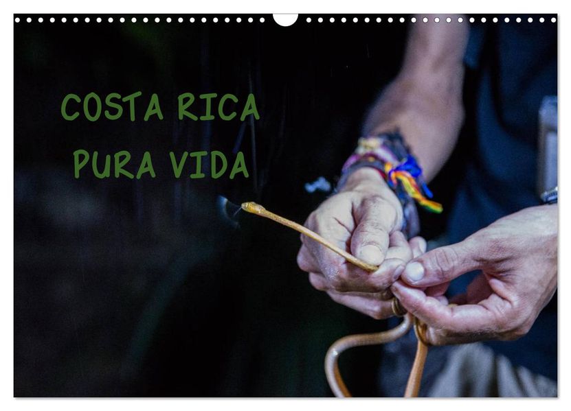 COSTA RICA - PURA VIDA (Wandkalender 2026 DIN A3 quer) CALVENDO Monatskalender
