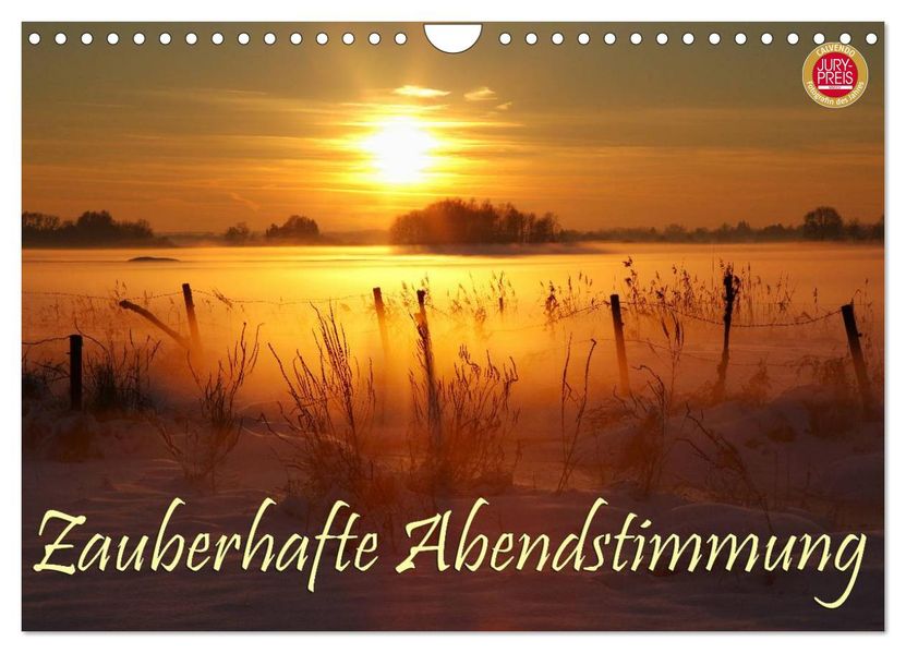 Zauberhafte Abendstimmung (Wandkalender 2026 DIN A4 quer) CALVENDO Monatskalender
