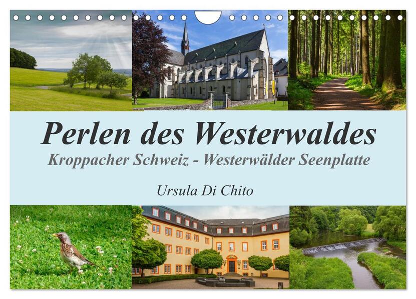 Perlen des Westerwaldes (Wandkalender 2026 DIN A4 quer) CALVENDO Monatskalender