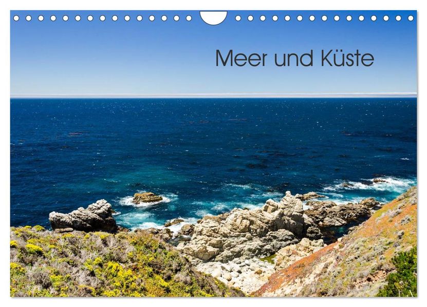Meer und Küste (Wandkalender 2026 DIN A4 quer) CALVENDO Monatskalender