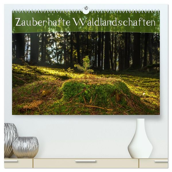 Zauberhafte Waldlandschaften (hochwertiger Premium Wandkalender 2026 DIN A2 quer) Kunstdruck in Hochglanz