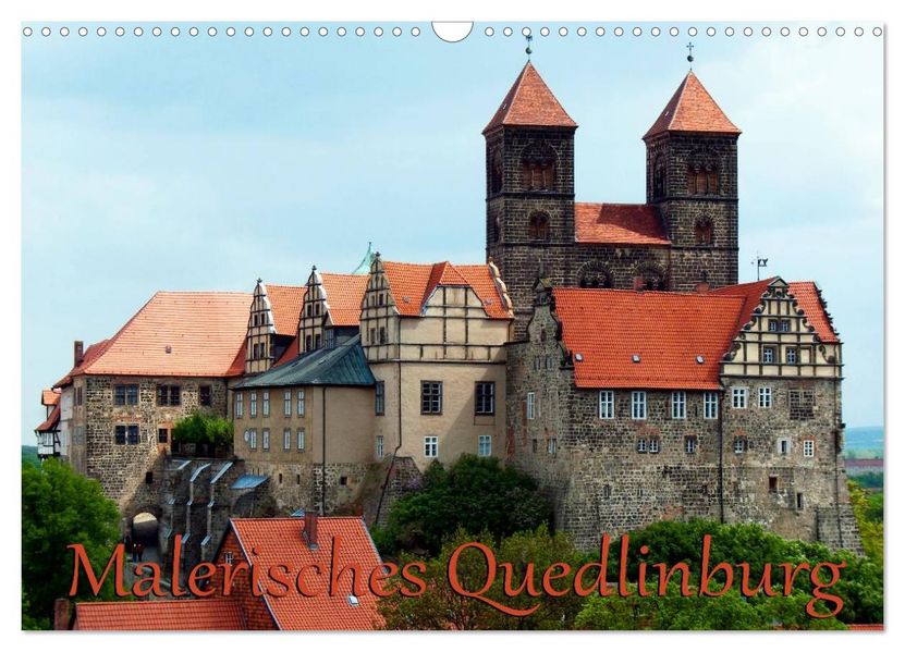 Malerisches Quedlinburg (Wandkalender 2026 DIN A3 quer) CALVENDO Monatskalender