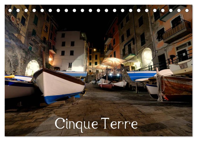 Cinque Terre (Tischkalender 2026 DIN A5 quer) CALVENDO Monatskalender