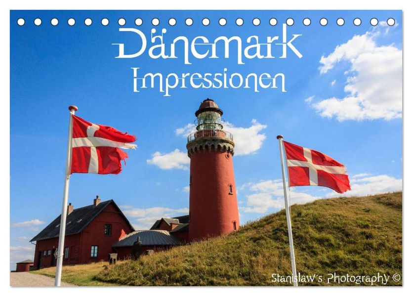 Dänemark Impressionen (Tischkalender 2026 DIN A5 quer) CALVENDO Monatskalender