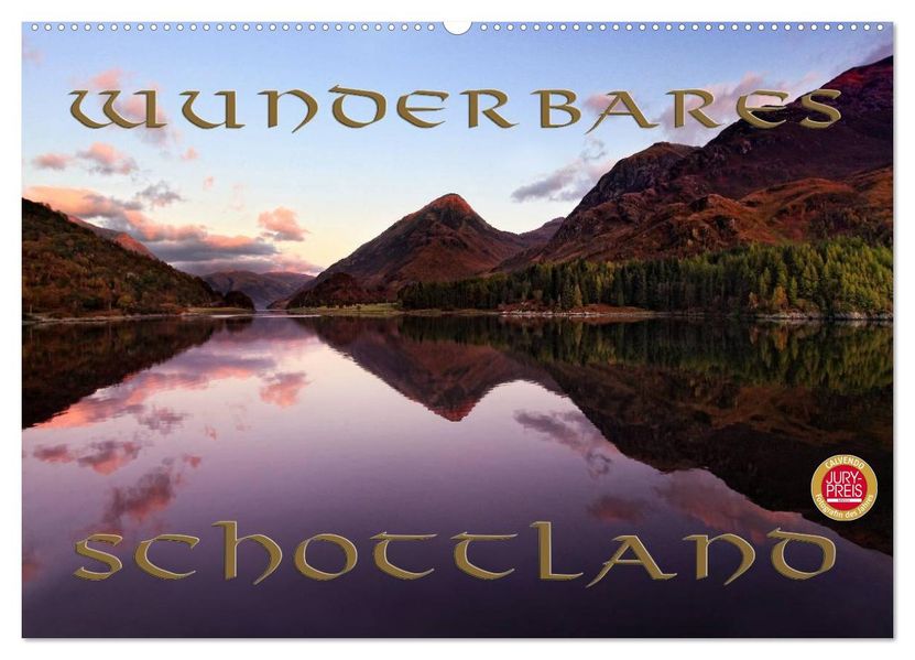 Wunderbares Schottland (Wandkalender 2026 DIN A2 quer) CALVENDO Monatskalender