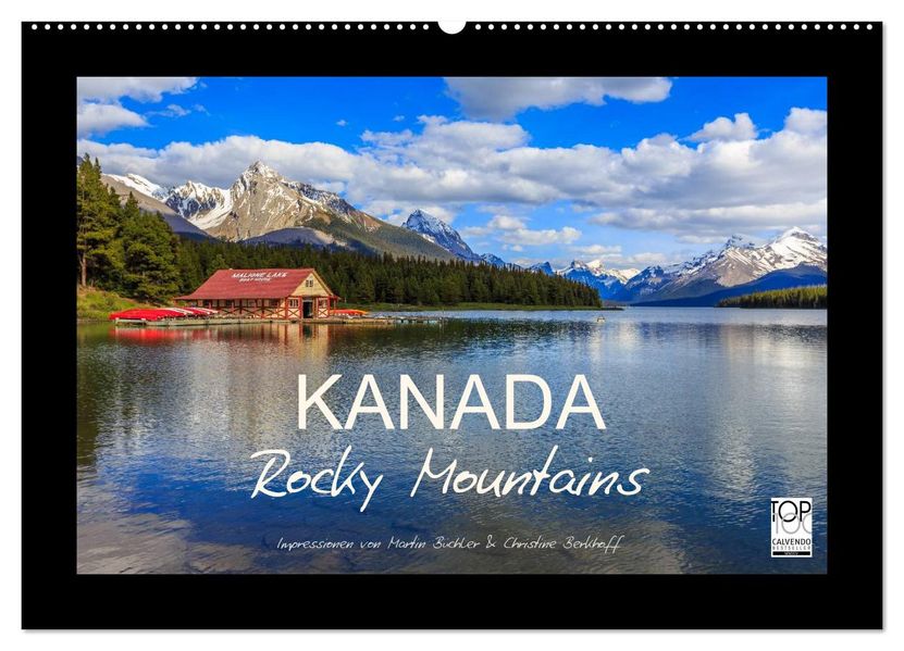 KANADA - Rocky Mountains (Wandkalender 2026 DIN A2 quer) CALVENDO Monatskalender