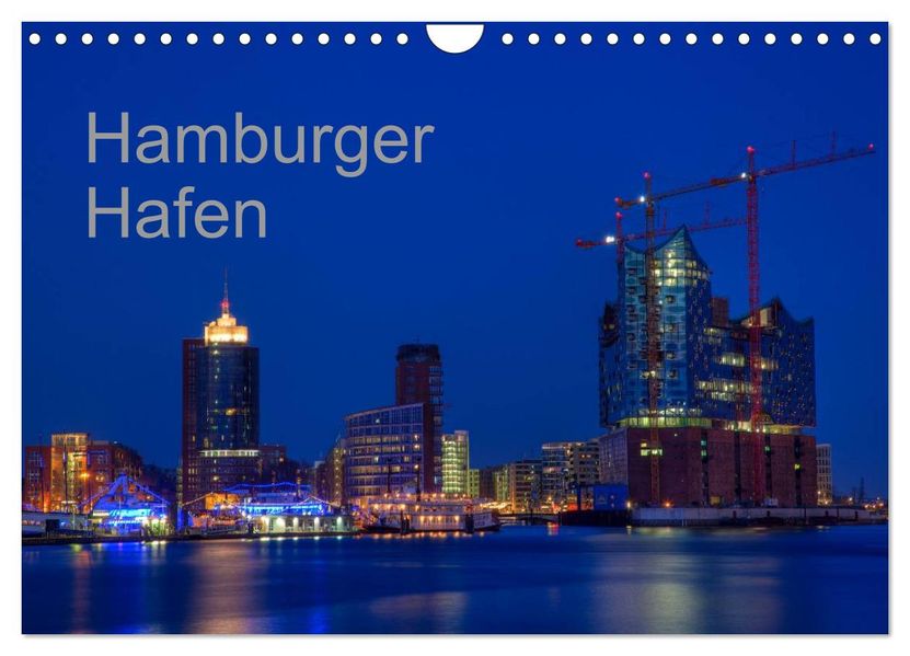 Hafen Hamburg (Wandkalender 2026 DIN A4 quer) CALVENDO Monatskalender