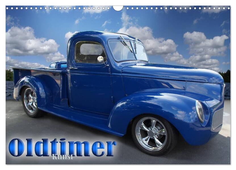 Oldtimer-Kunst (Wandkalender 2026 DIN A3 quer) CALVENDO Monatskalender
