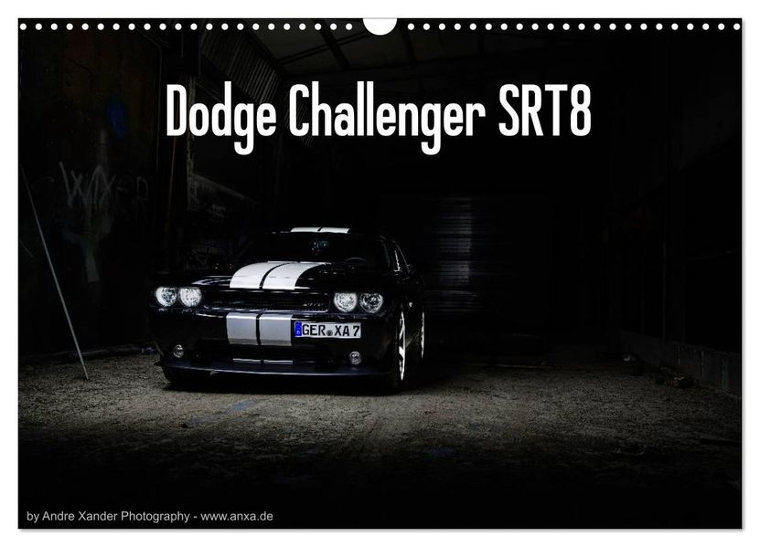 Dodge Challenger SRT8 (Wandkalender 2026 DIN A3 quer) CALVENDO Monatskalender